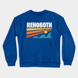 Rehoboth Beach Delaware Souvenir Delaware Beaches Crewneck Sweatshirt